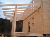 Profistrechy - výstavba drevenej chaty